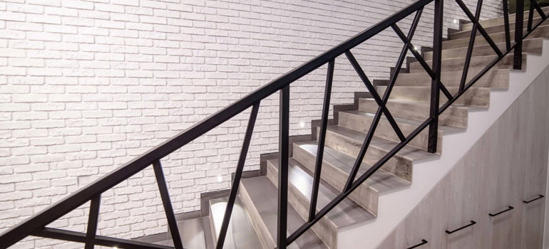 Rampe d'escalier