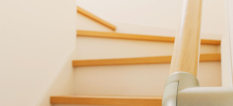 rampe d'escalier